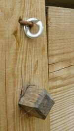 Close-up of wooden planks