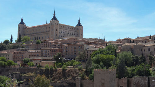 Buildings in a city