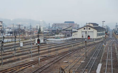 Railroad tracks