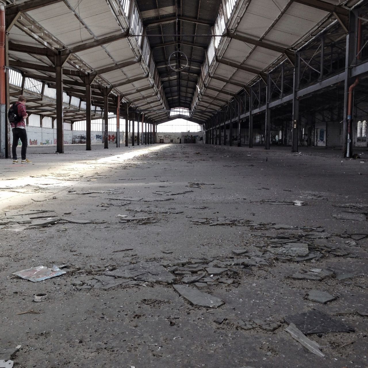 Abandoned train station