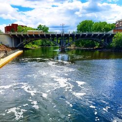 Bridge over river