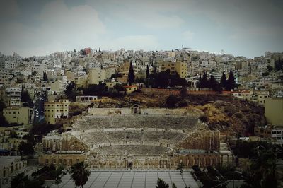 View of cityscape against sky