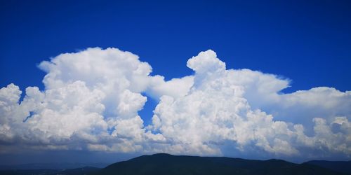 Low angle view of clouds in sky