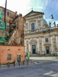 View of church against sky