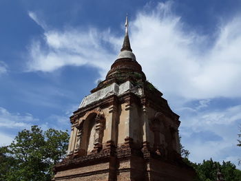 Pagoda in temple chiangmai city