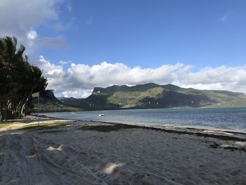 Sky cloud, nature, scenic view,sand,beach,plants