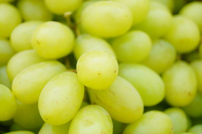 Full frame shot of grapes in market