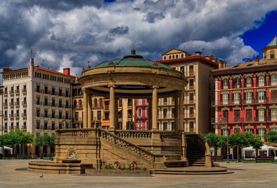 Buildings in city