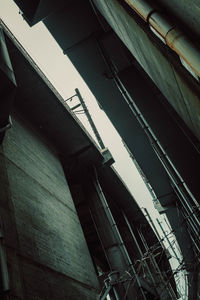 Low angle view of buildings against sky