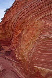 Full frame shot of rock formations