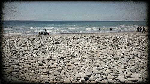 Scenic view of beach