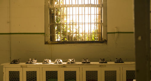 This photo was taken on alcatraz island inside the cell using a sony a6000.