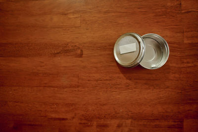 Close-up of food on table