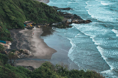 Scenic view of beach