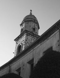 Low angle view of cathedral against clear sky