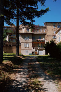 View of old building