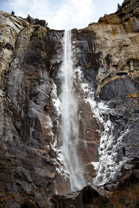 View of waterfall