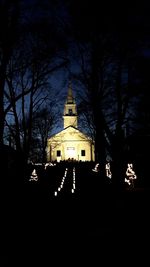 Church against sky