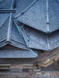 Low angle view of building roof