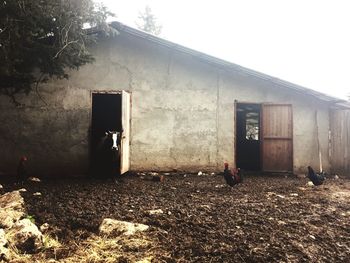 Exterior of old house