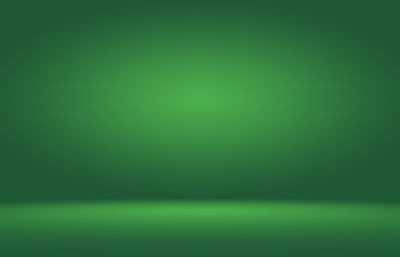 Abstract image of green lights