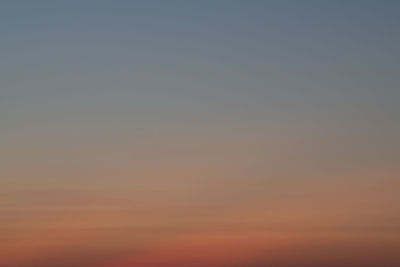 Low angle view of sky during sunset