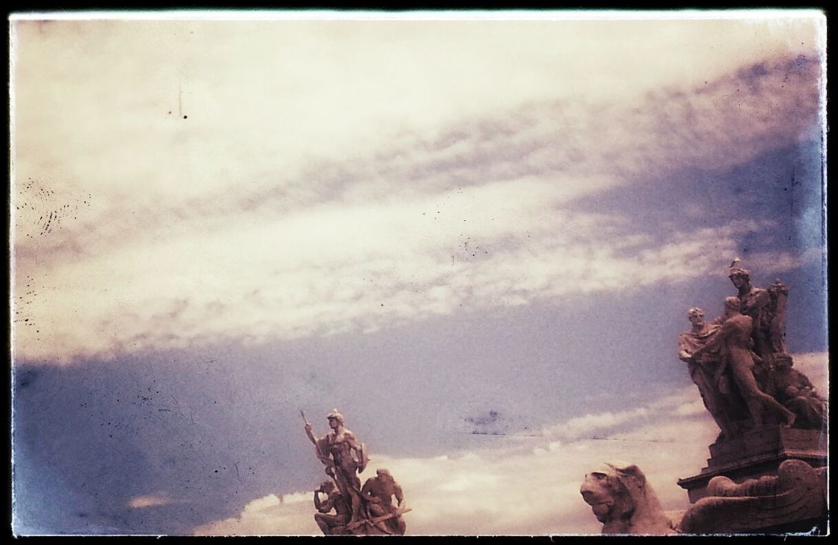 VIEW OF CLOUDY SKY OVER ROAD