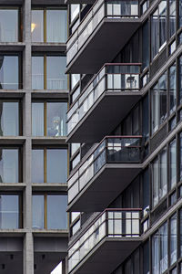 Low angle view of modern building