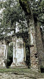 View of an abandoned building