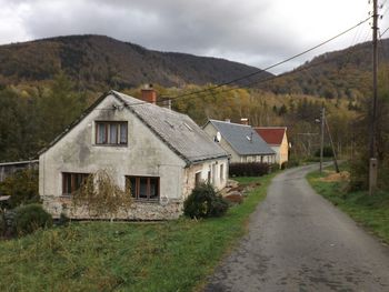 Houses in village