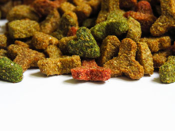 High angle view of fresh vegetables in plate