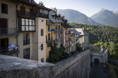 The town of briancon, france