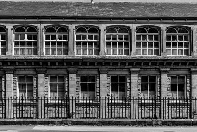 Exterior of old building