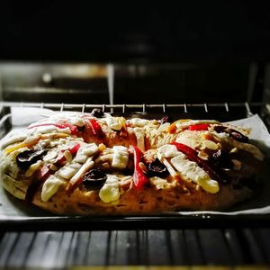 Close-up of food in plate