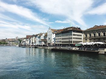 River with buildings in background