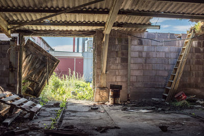 Abandoned building