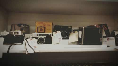 Illuminated electric lamp at home