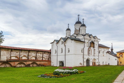 Traditional building against sky