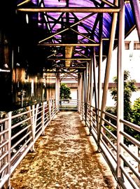 Empty walkway