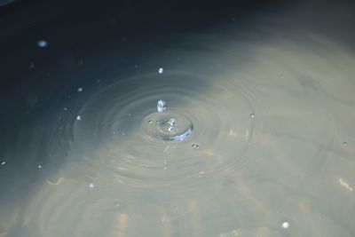 Full frame shot of rippled water