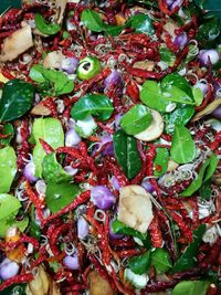 Full frame shot of vegetables