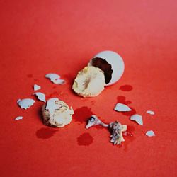 Close-up of red chili peppers