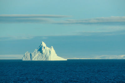 Panoramic view of sea against sky