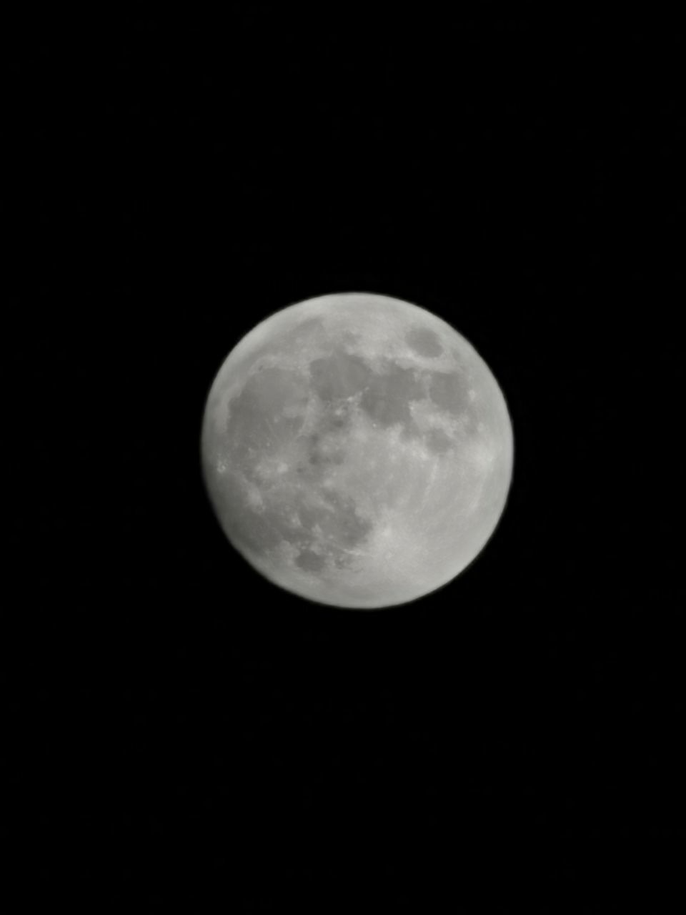 SCENIC VIEW OF FULL MOON IN SKY