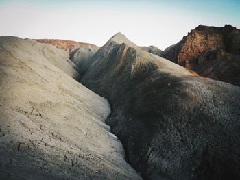 Scenic view of mountain against sky