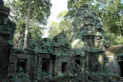 Old ruins of building