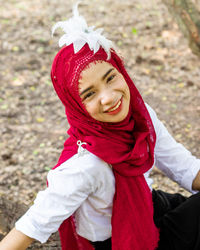 Portrait of a smiling girl