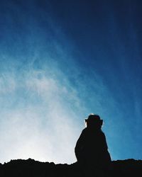 Low angle view of cloudy sky