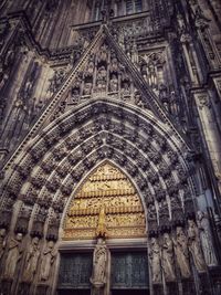 Low angle view of church