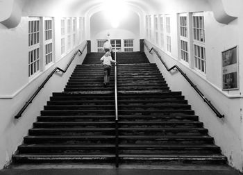 Low angle view of staircase